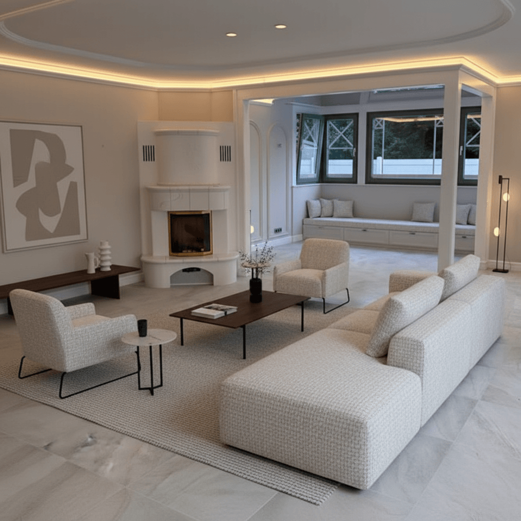 elegantno pohištvo po meri v sodobnem stanovanju, Ljubljana – Beko Style