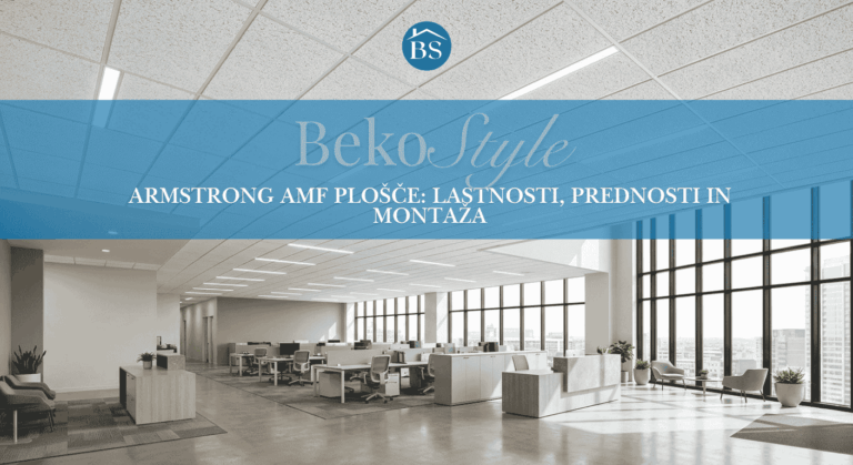 Armstrong AMF plošče: lastnosti, prednosti in montaža